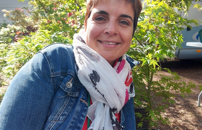 Séverine, en direct de la course landaise 2 - Saint-Justin